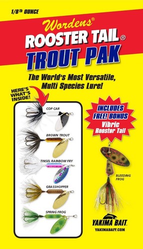 Worden s rooster tail - 1/8, oz